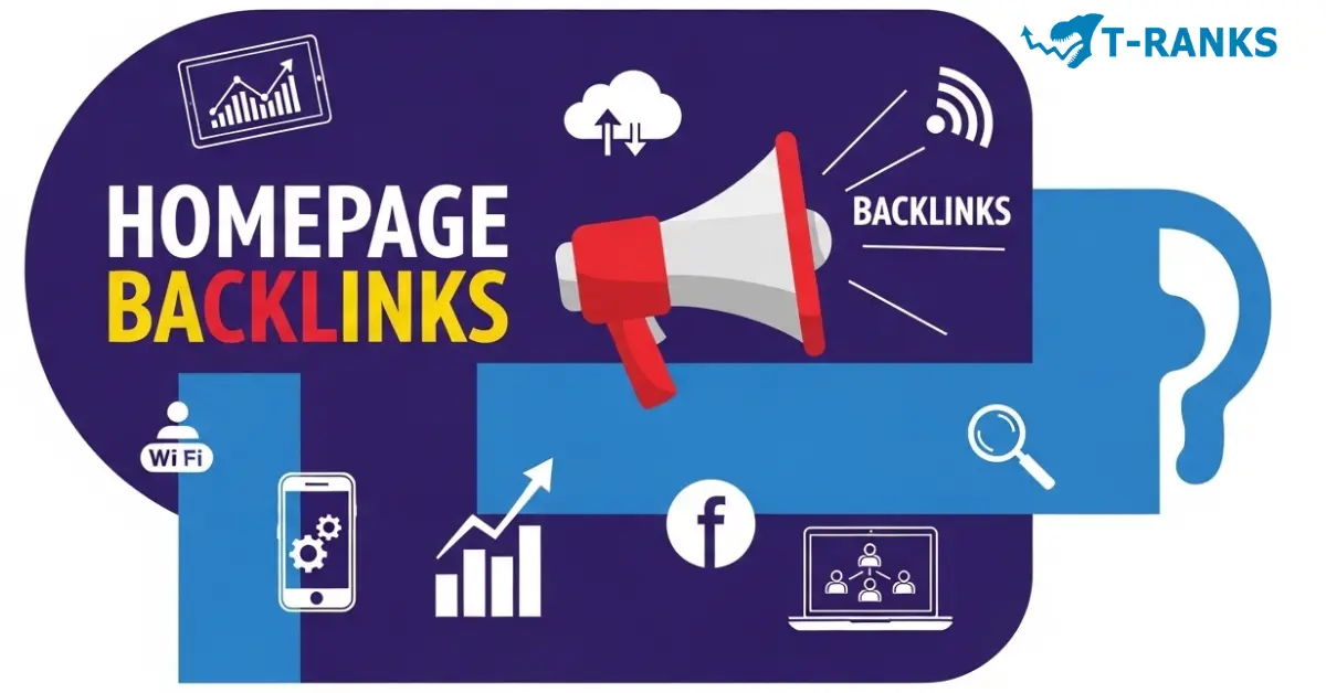 Homepage backlinks and how to get these links