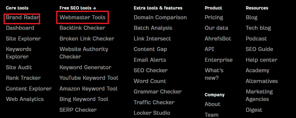 Sitewide Link Example Explained