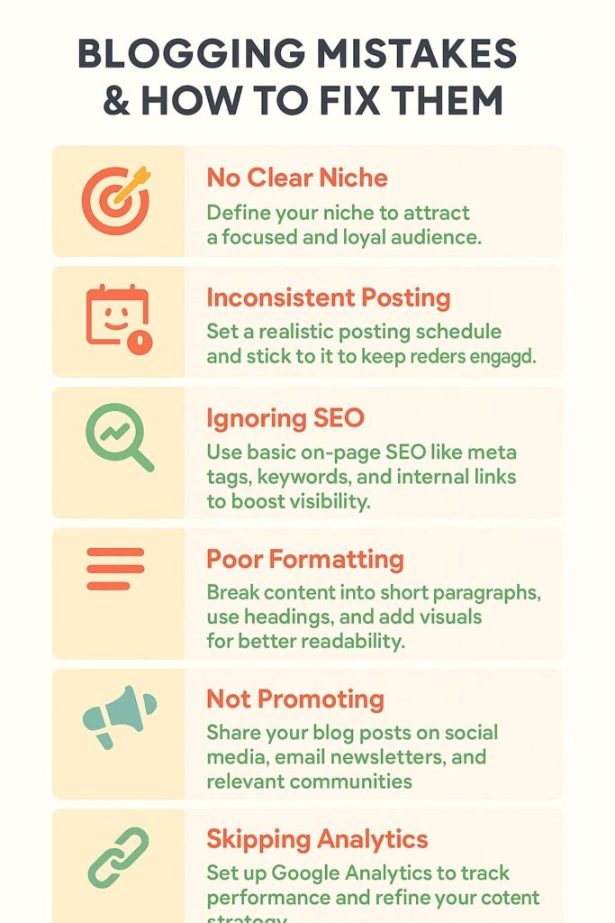 Common Pitfalls to Avoid When Using Free Blogging Platforms