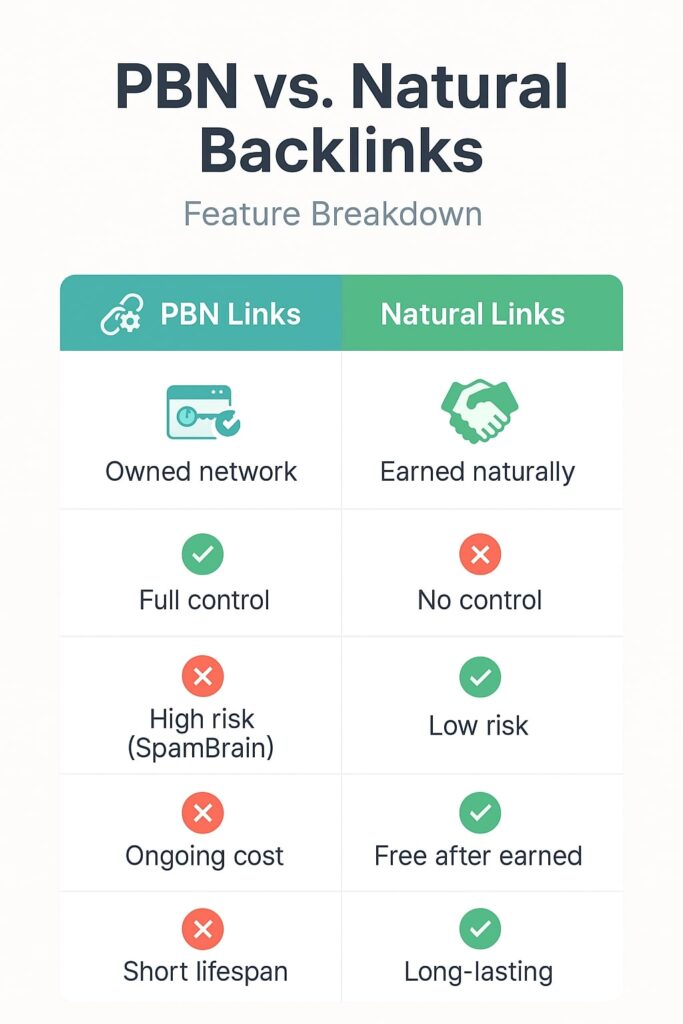 Pbn Vs Natural Backlinks