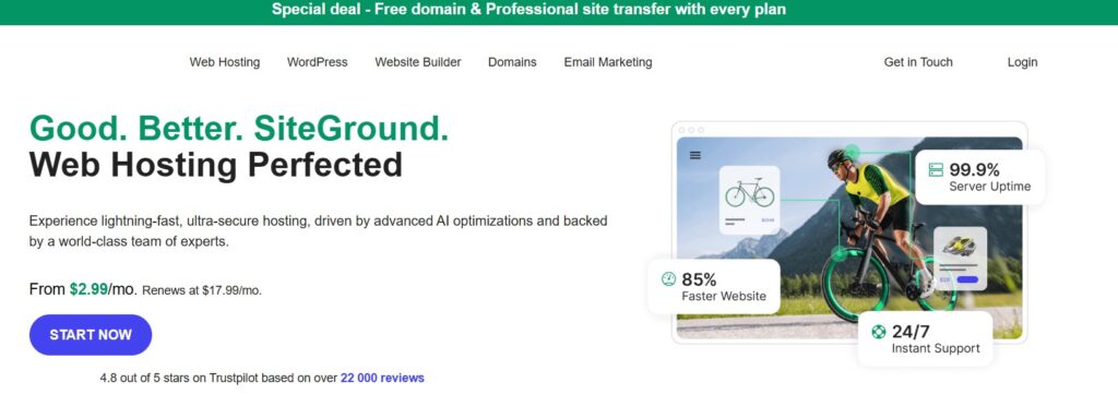Siteground Hosting
