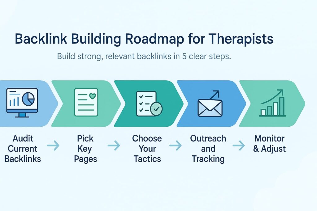 Backlink Building Roadmap for Therapists