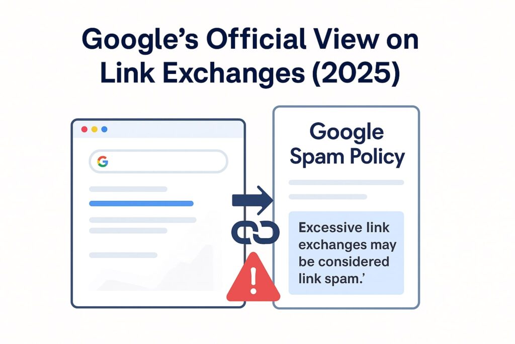 Google’s Official View on Link Exchanges in 2025