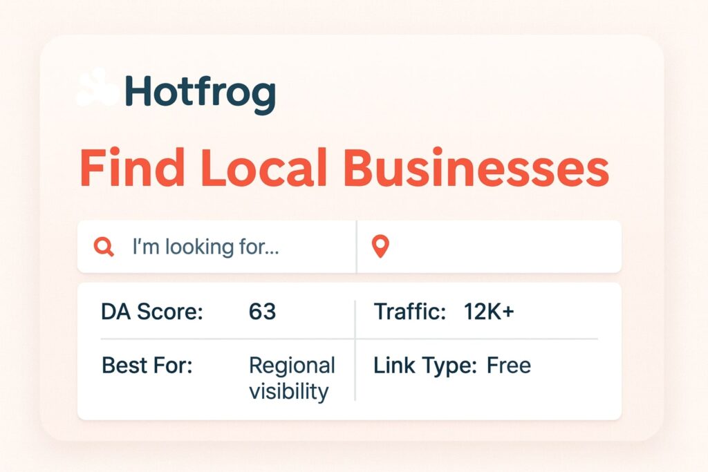 Hot Frog Local Business Directory