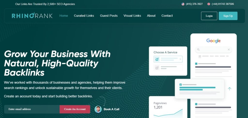 Rhino Rank White Label Link building agency