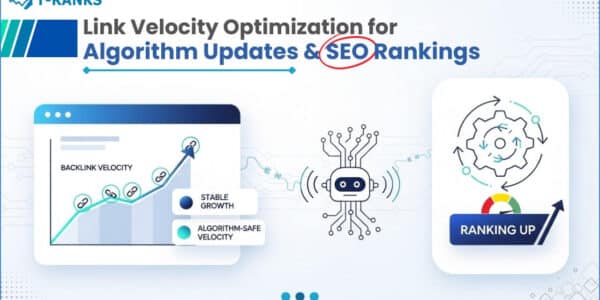Link velocity optimization for SEO rankings with backlink growth and algorithm-safe strategy.