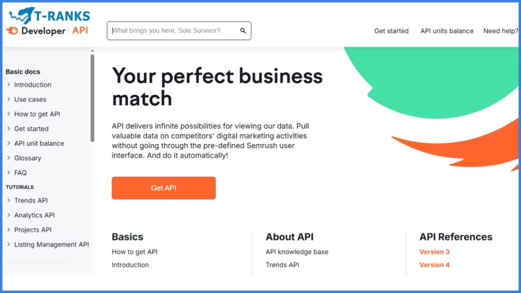 Semrush Backlinks API