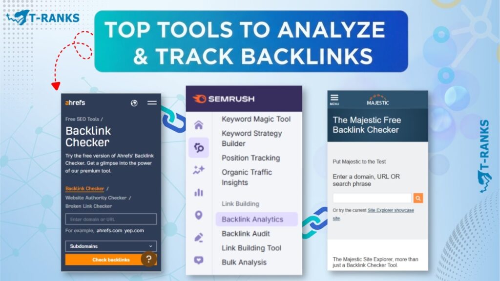 Tools to Analyze and Track Backlinks