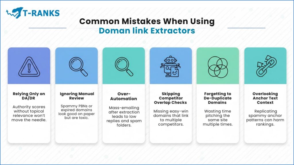 Common Mistakes When Using Domain Extractors