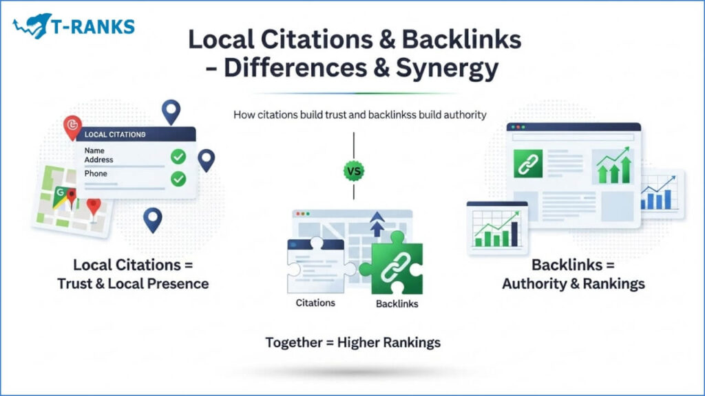 Local Citations vs. Backlinks