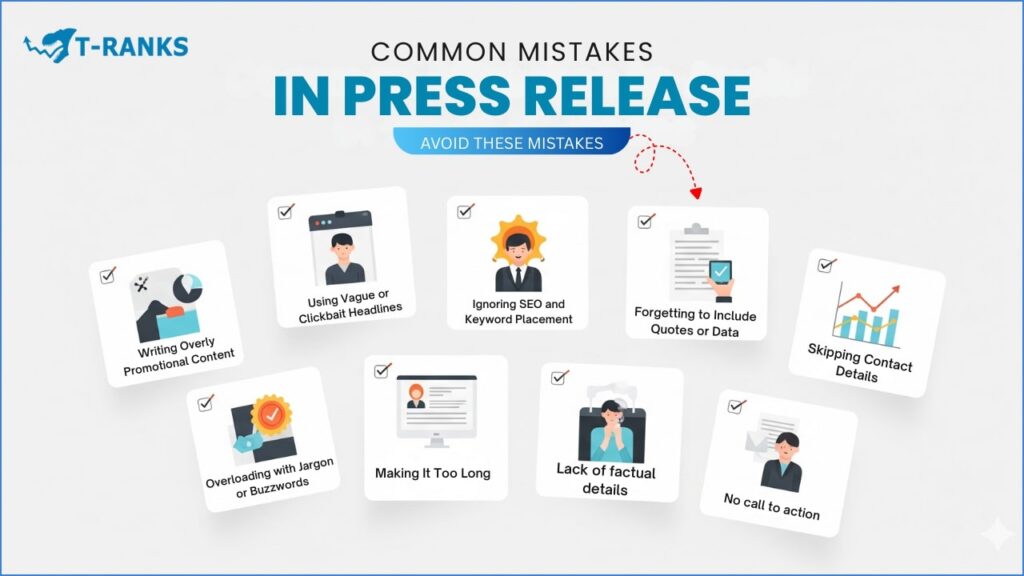 Common Mistakes to Avoid in Press Releases