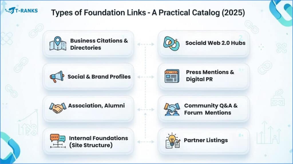 Types of Foundation Links (A Practical Catalog)