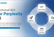 Dashboard illustrating Perplexity SEO ranking factors and content patterns for AI-driven search optimization in 2025.