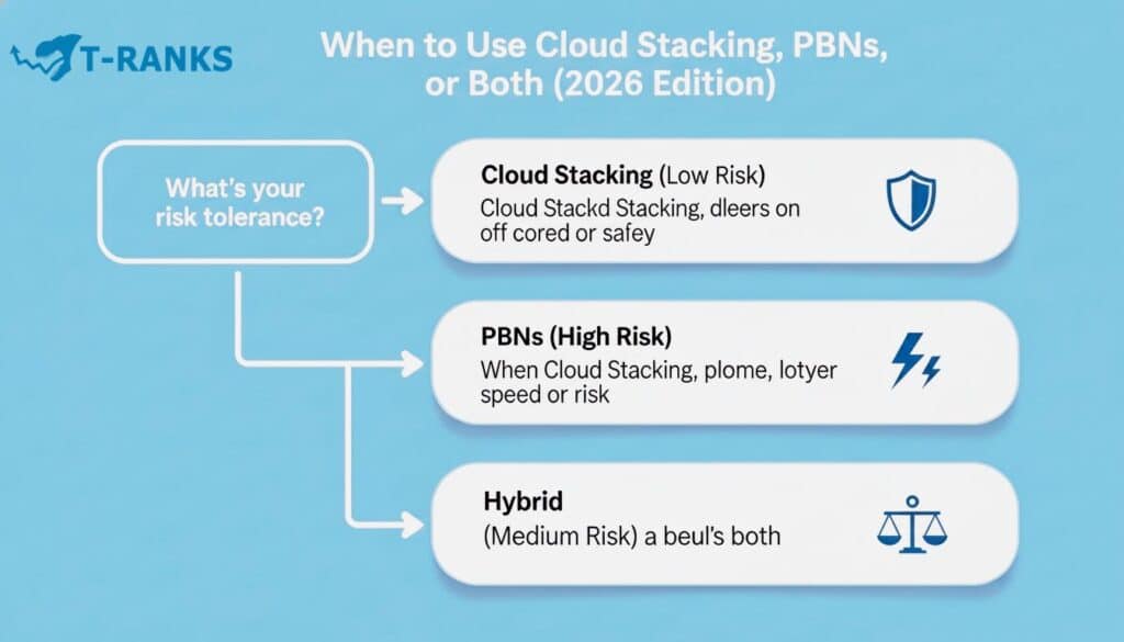 When to Use Cloud Stacking, PBNs, or Both