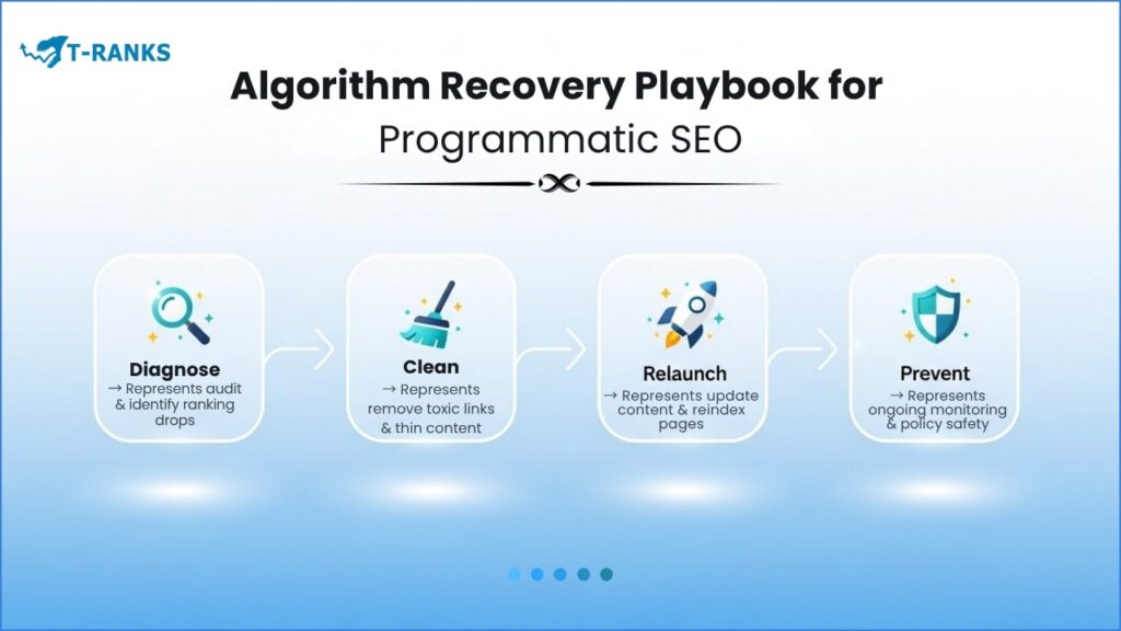 Algorithm Recovery Playbook for Programmatic SEO