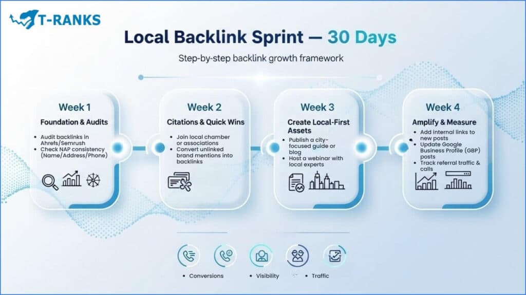 Local Backlink Sprint Checklist