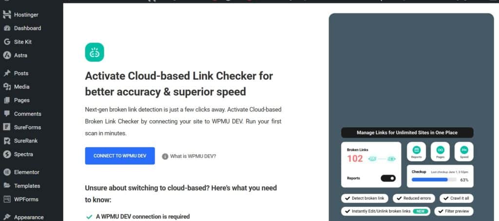 Broken Link Checker by WPMU DEV