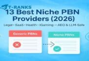 Best PBN providers 2026 for legal, SaaS, health, iGaming SEO.