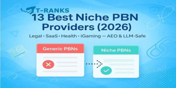 Best PBN providers 2026 for legal, SaaS, health, iGaming SEO.