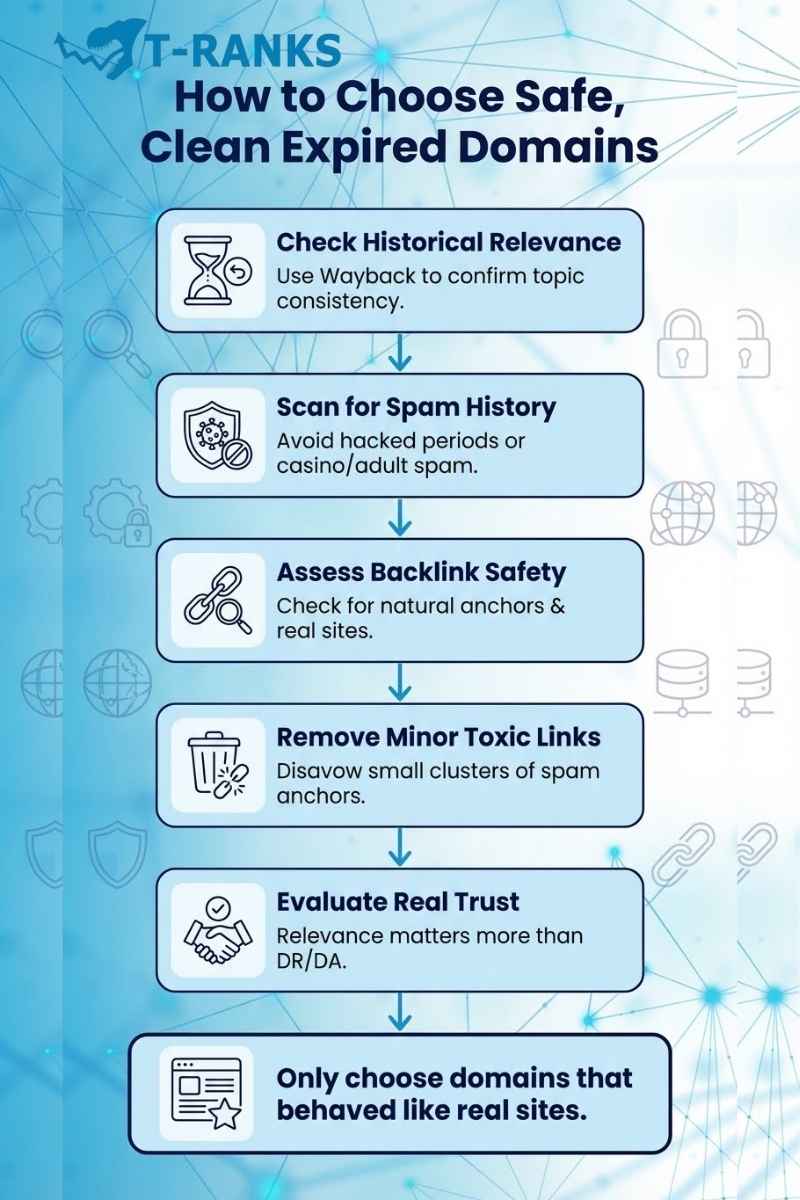 choose safe expired domains