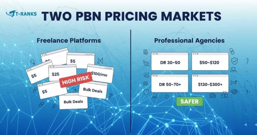 Freelancer vs Agency PBN Pricing