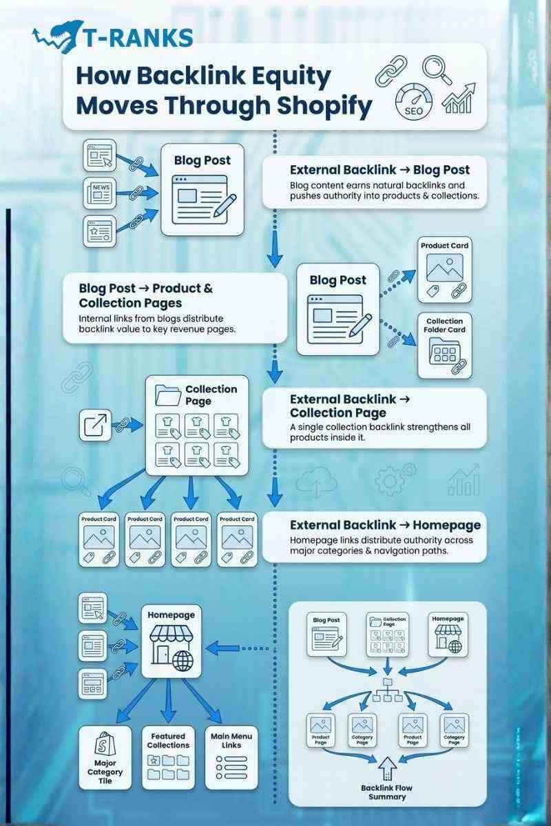 shopify link equity flow