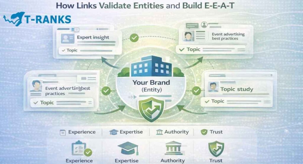 How Links Validate Entities and Build E-E-A-T