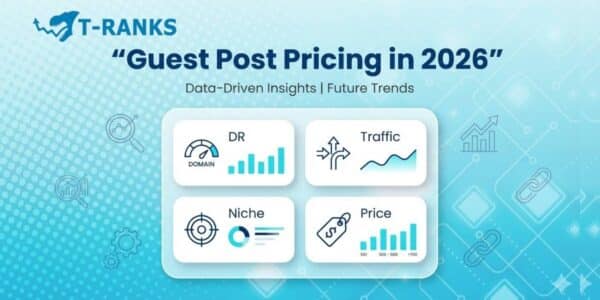 Guest post pricing 2026 with DR, traffic, and niche impact factors