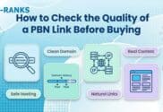 Check PBN link quality before buying for SEO safety