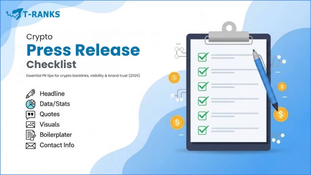crypto press release checklist