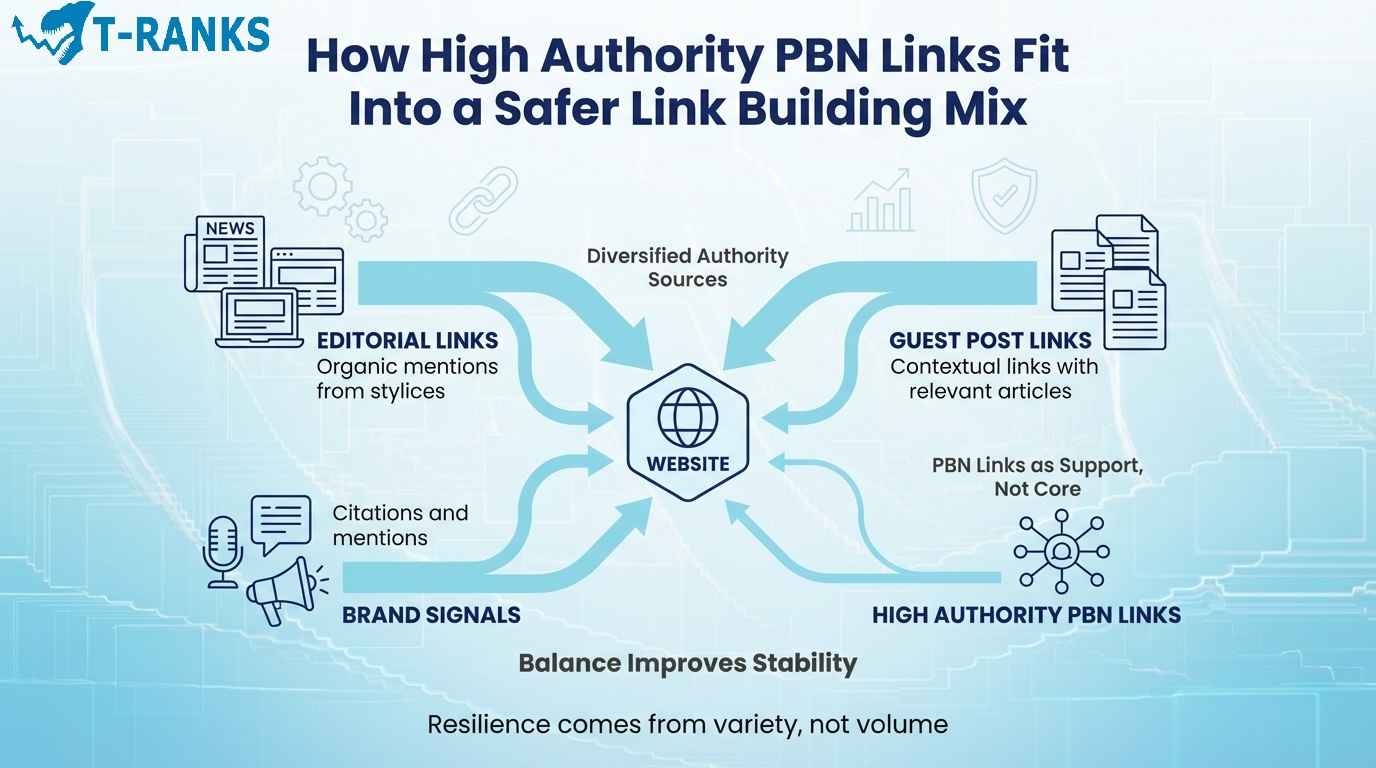 How High Authority PBN Links Fit Into a Safer Link Building Mix
