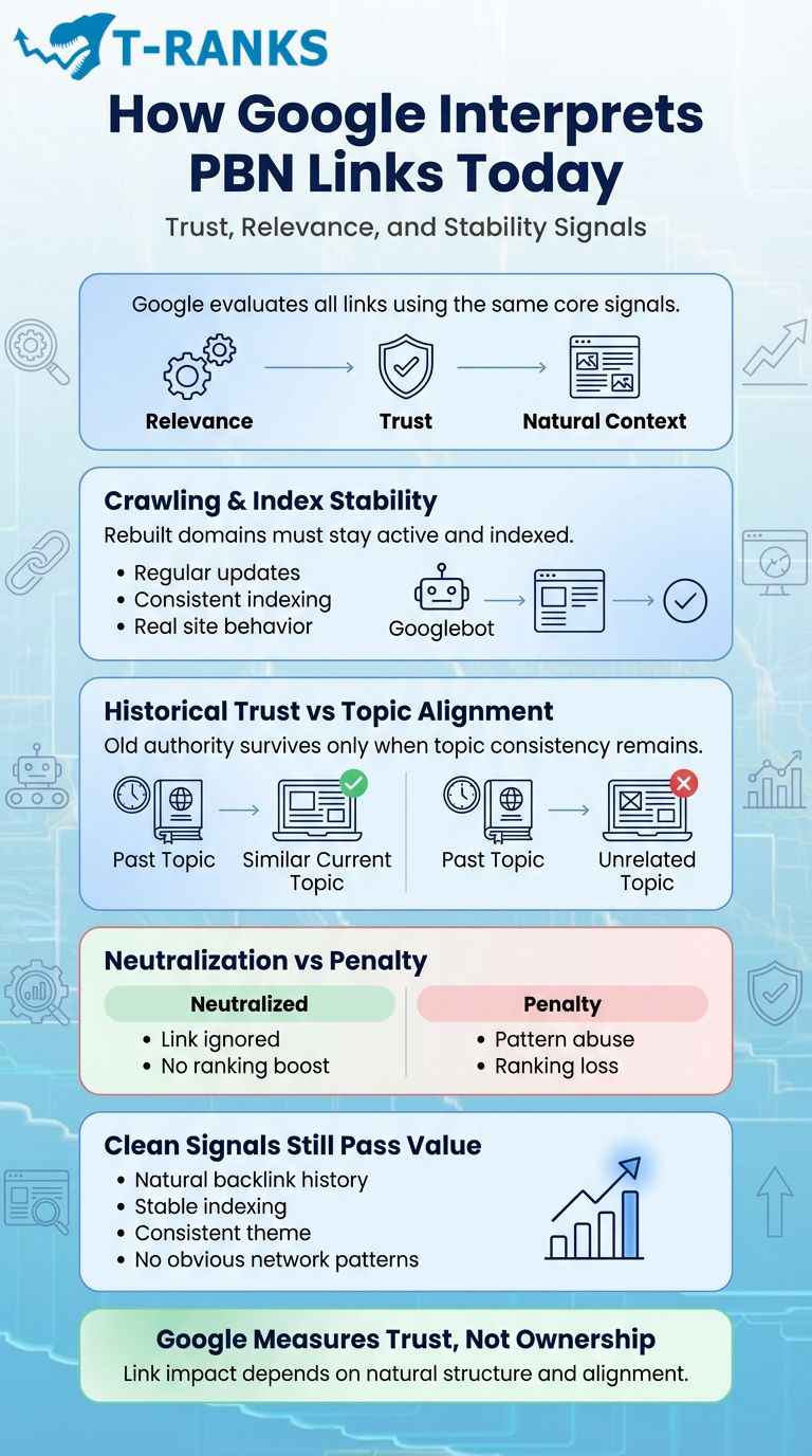 how google interprets pbn links today infographic